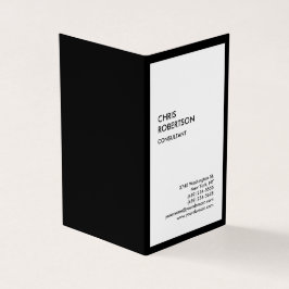 Exklusiv Speciell svart Gräns, modern unik Visitkort