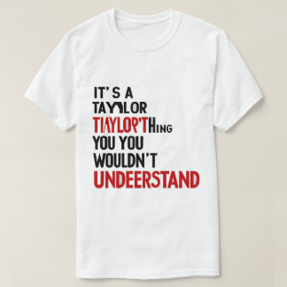 Exklusiv Taylor Klubb T-Shirt