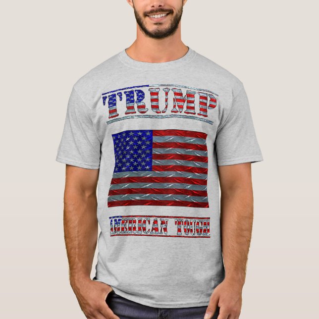Exklusiv Trump American Tuff T-Shirt (Framsida)
