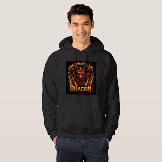 “Exklusiv Vintertröja – Professionell, Varm, en Hoodie (Hel framsida)