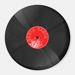Exklusiv vinylpost magnet