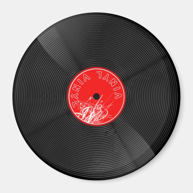 Exklusiv vinylpost magnet (Framsidan)