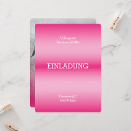 exklusiva blek röda dimma inbjudningar