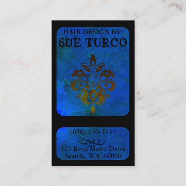 Exklusiva moderna visitkortar visitkort (Framsida)