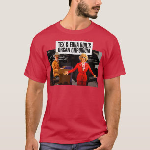Exklusiven Tex och Edna Boil SCTV T Shirt