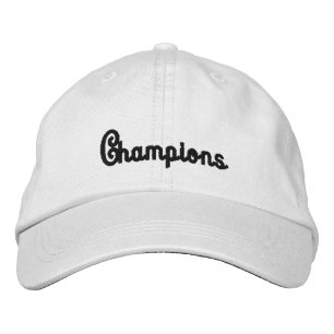 Exklusivens Designade tak för Champions Broderad Keps