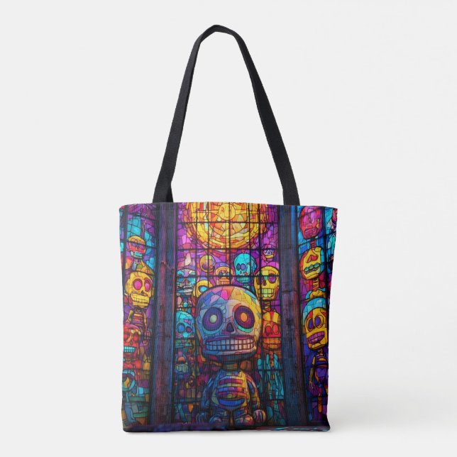 Exklusivens utformning | Halloween Pumpkin Tote Ba Tygkasse (Baksida)