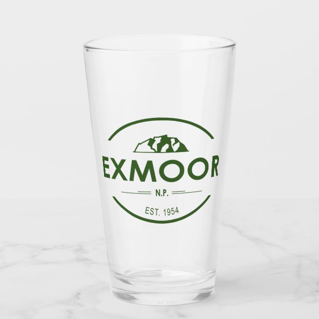 Exmoor National Park Glaskopp (Framsida)