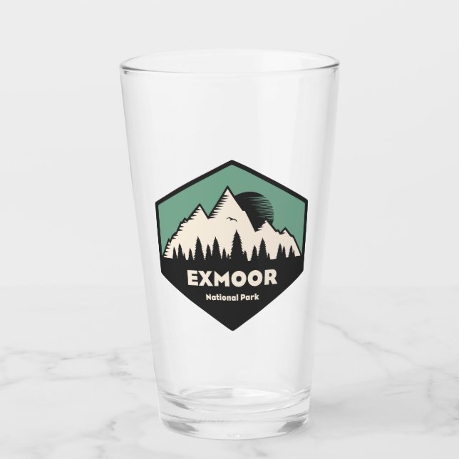 Exmoor National Park Glaskopp (Framsida)