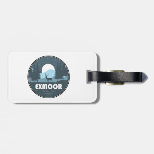 Exmoor National Park Hjort Bagagebricka