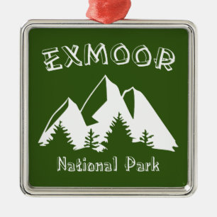 Exmoor National Park Julgransprydnad Metall