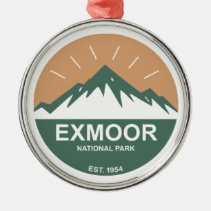 Exmoor National Park Julgransprydnad Metall