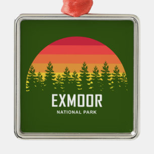 Exmoor National Park Julgransprydnad Metall