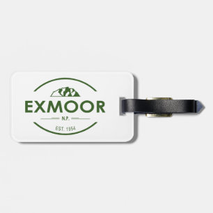 Exmoor nationalpark bagagebricka