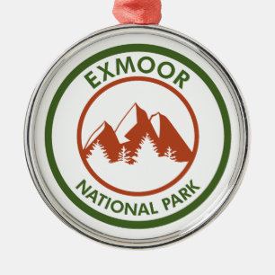 Exmoor nationalpark julgransprydnad metall