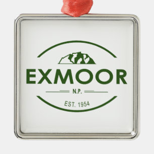 Exmoor nationalpark julgransprydnad metall