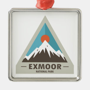 Exmoor nationalpark julgransprydnad metall