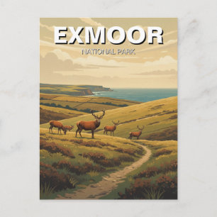 Exmoor Nationalpark Resa Vykort