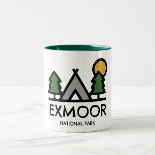 Exmoor nationalpark Två-Tonad mugg