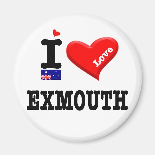 EXMOUTH - I KÄRLEK MAGNET (Framsidan)