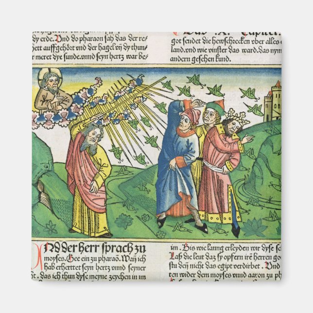 Exodus 10:1-20 Egyptenens sju fallskärmar: planen Magnet (Framsidan)