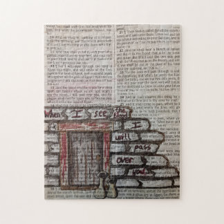 Exodus 12:13 - Jag ska skicka över dig Pussel