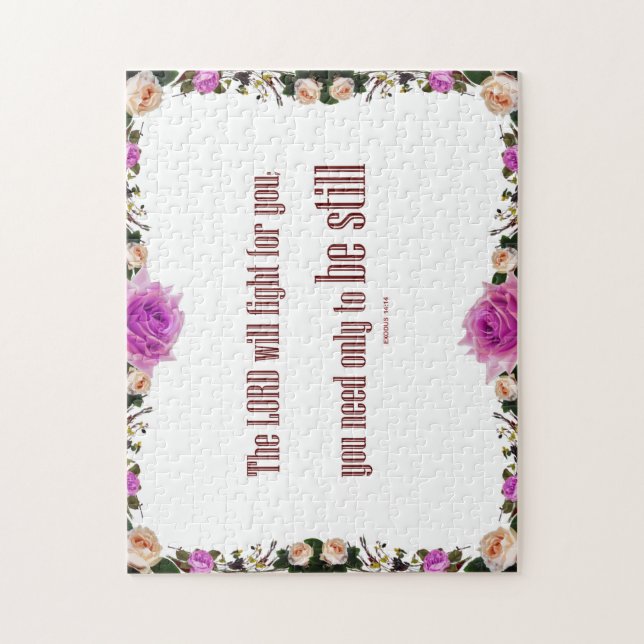 Exodus 14, "LORD will Fight" 252 pcs Puzzle Pussel (Vertikal)