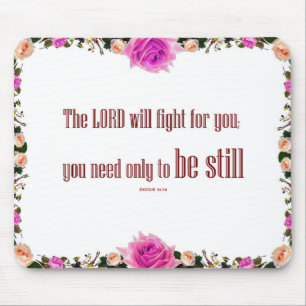 Exodus 14"LORD will Fight" Elegant Mus Pad Musmatta