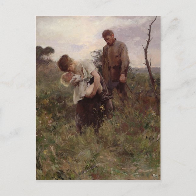 Exodus, 1893 vykort (Framsida)