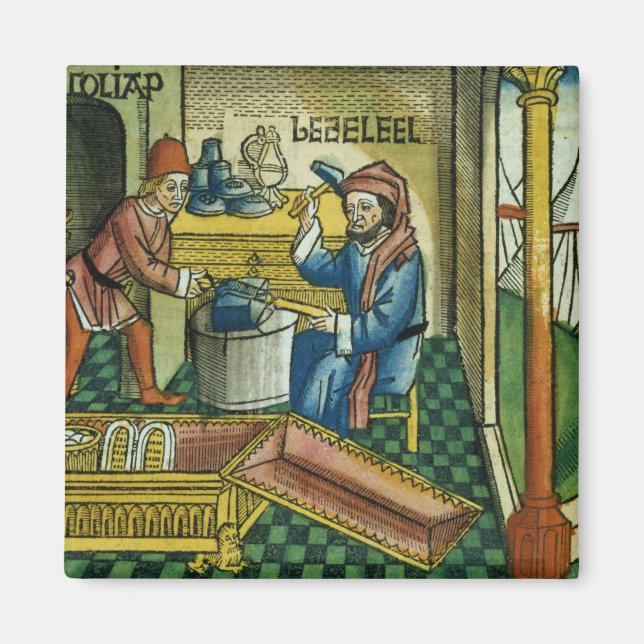 Exodus 31 2-8 Bezalel och Oholiab skapar Ark o Magnet (Framsidan)
