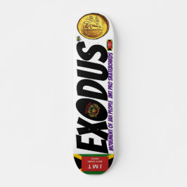 EXODUS JMT OFFICIELL 7 3/4-tums Skateboard-däck Mini Skateboard Bräda 18,5 Cm