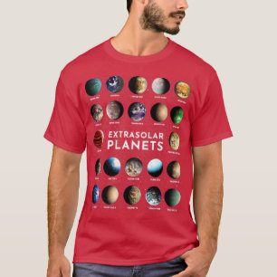 Exoplanet Extrasolar Planet Astronomy Space Astrop T Shirt
