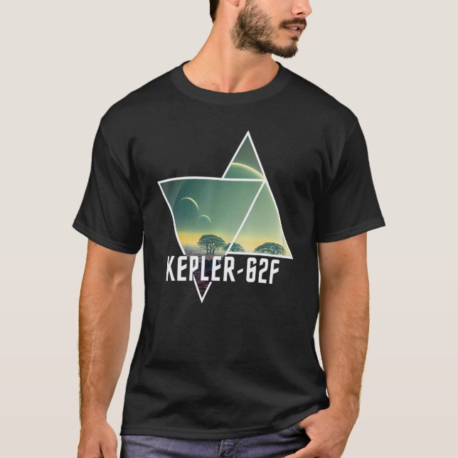 Exoplanet Extrasolar Planet Rymd Astronomi Astrof T Shirt (Framsida)