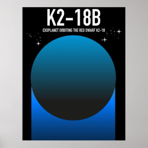 exoplanet K2-18b  Poster