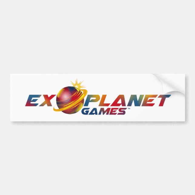 EXOPLANET-KLISTERMÄRKE BILDEKAL (Framsidan)