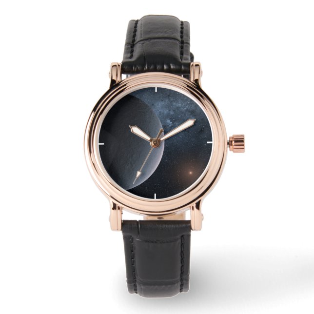 Exoplanet Ogle-2016-Blg-1195lb Orbit A Small Star Armbandsur (Framsida)