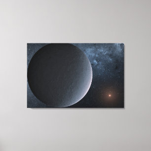 Exoplanet Ogle-2016-Blg-1195lb Orbit A Small Star Canvastryck