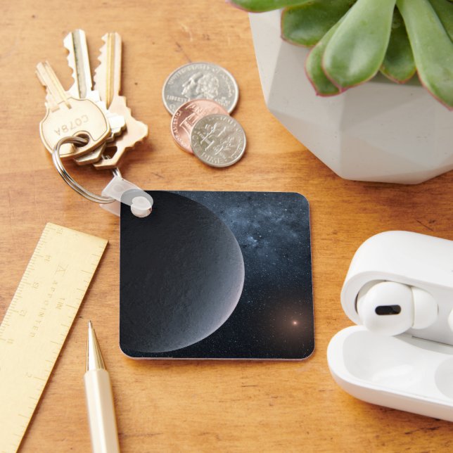 Exoplanet Ogle-2016-Blg-1195lb Orbit A Small Star Nyckelring (Skrivbord)