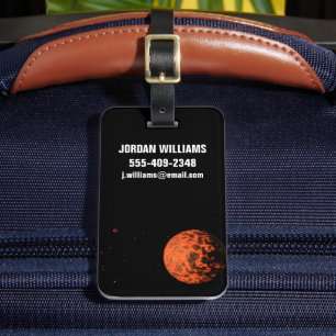 Exoplanet Ucf-1.01 Orbitande en stjärna kallad Gj Bagagebricka
