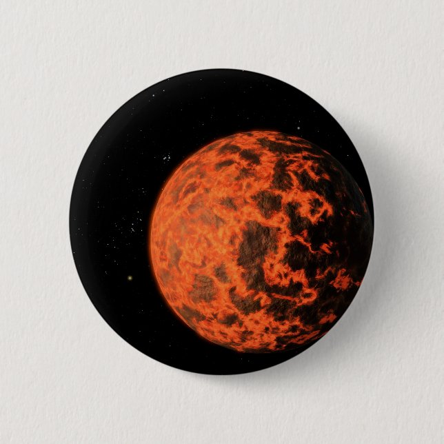 Exoplanet Ucf-1.01 Orbitande en stjärna kallad Gj  Knapp (Framsida)