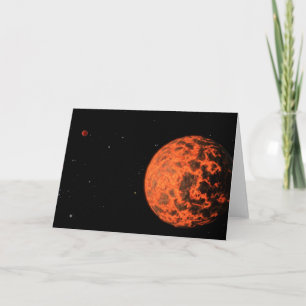 Exoplanet Ucf-1.01 Orbitande en stjärna kallad Gj Kort