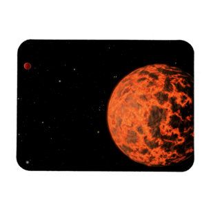 Exoplanet Ucf-1.01 Orbitande en stjärna kallad Gj Magnet