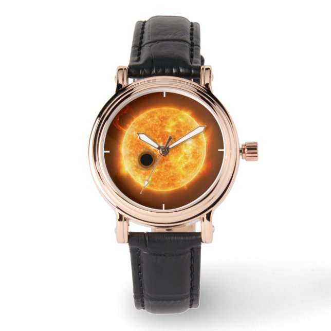 Exoplaneten Wasp-107b är en gasgivare Armbandsur (Framsida)