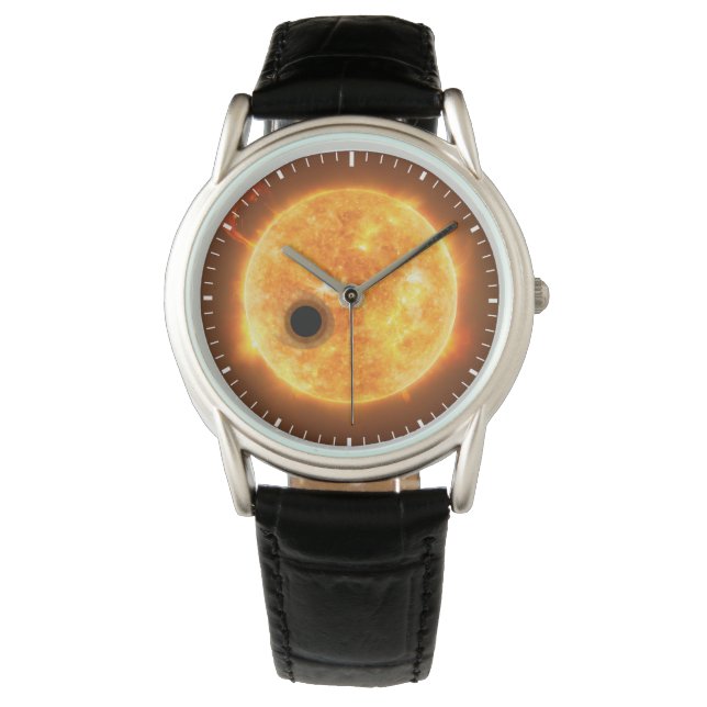 Exoplaneten Wasp-107b är en gasgivare Armbandsur (Framsida)