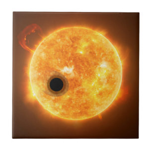 Exoplaneten Wasp-107b är en gasgivare Kakelplatta