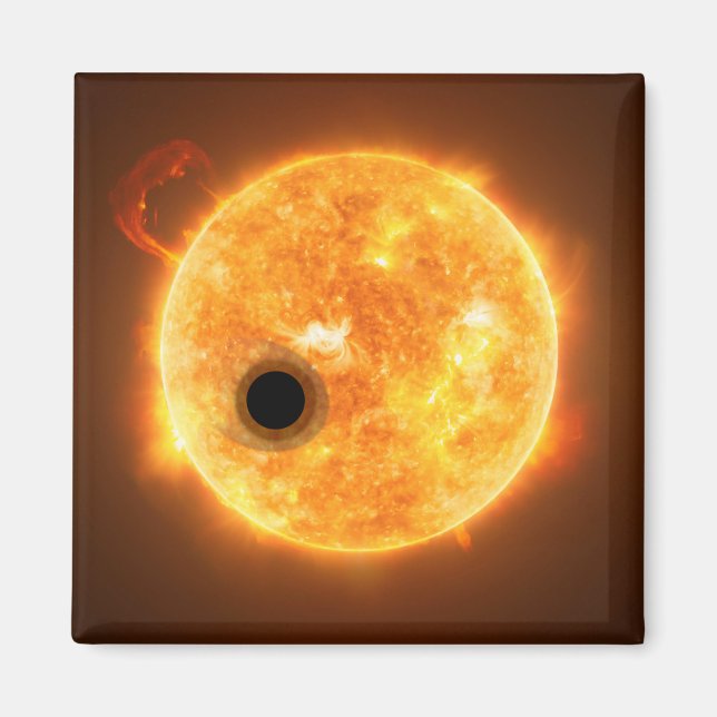 Exoplaneten Wasp-107b är en gasgivare Magnet (Framsidan)