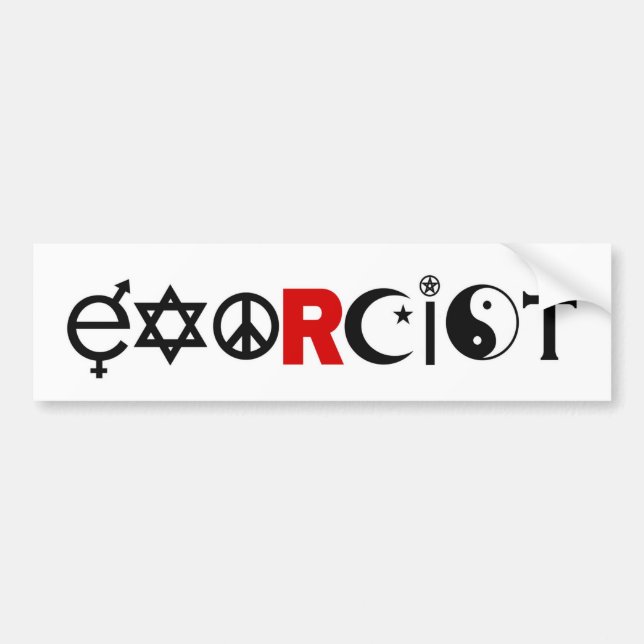 Exorcistbildekal Bildekal (Framsidan)