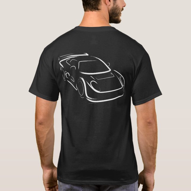 Exotic 01 Noble M400 Vit Baksida T Shirt (Baksida)