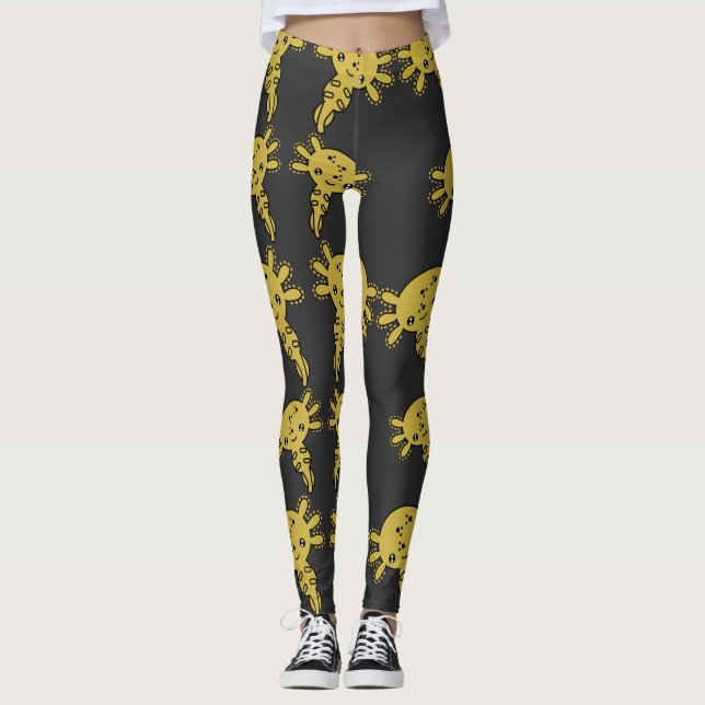 Exotic Axototal Salamander Leggings (Framsida)
