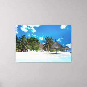 Exotic Beach Canvastryck